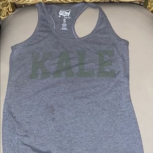 Kale exercise tee